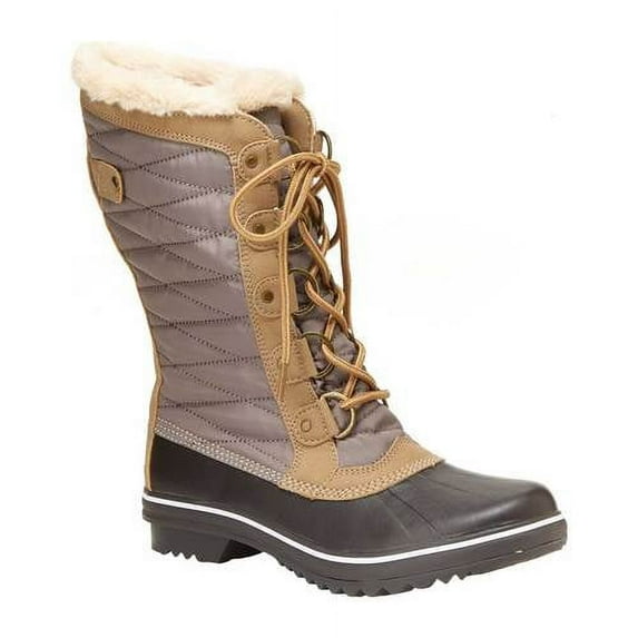 Jambu JBU Women's  Lorna Encore Weather Ready Waterproof Boot Brown Size 9.5