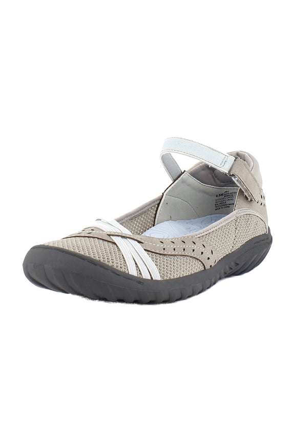 Maya Women's Flats Light Grey/Stone Blue Size 9.5 M