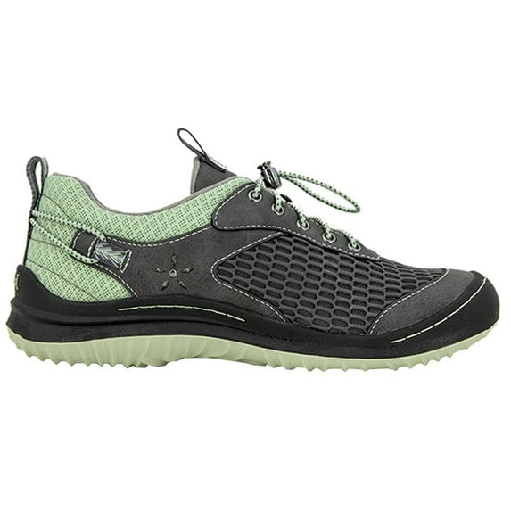 Jambu Sunset Eco Vegan Water Ready Charcoal/Mint 6 B M