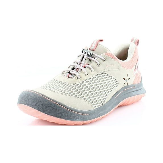 Jambu Sunset Vegan Women's Athletic Light Taupe/Coral Size 6 M