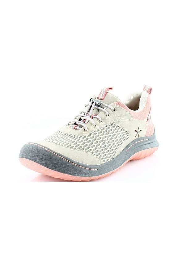 Sunset Vegan Women's Athletic Light Taupe/Coral Size 6 M