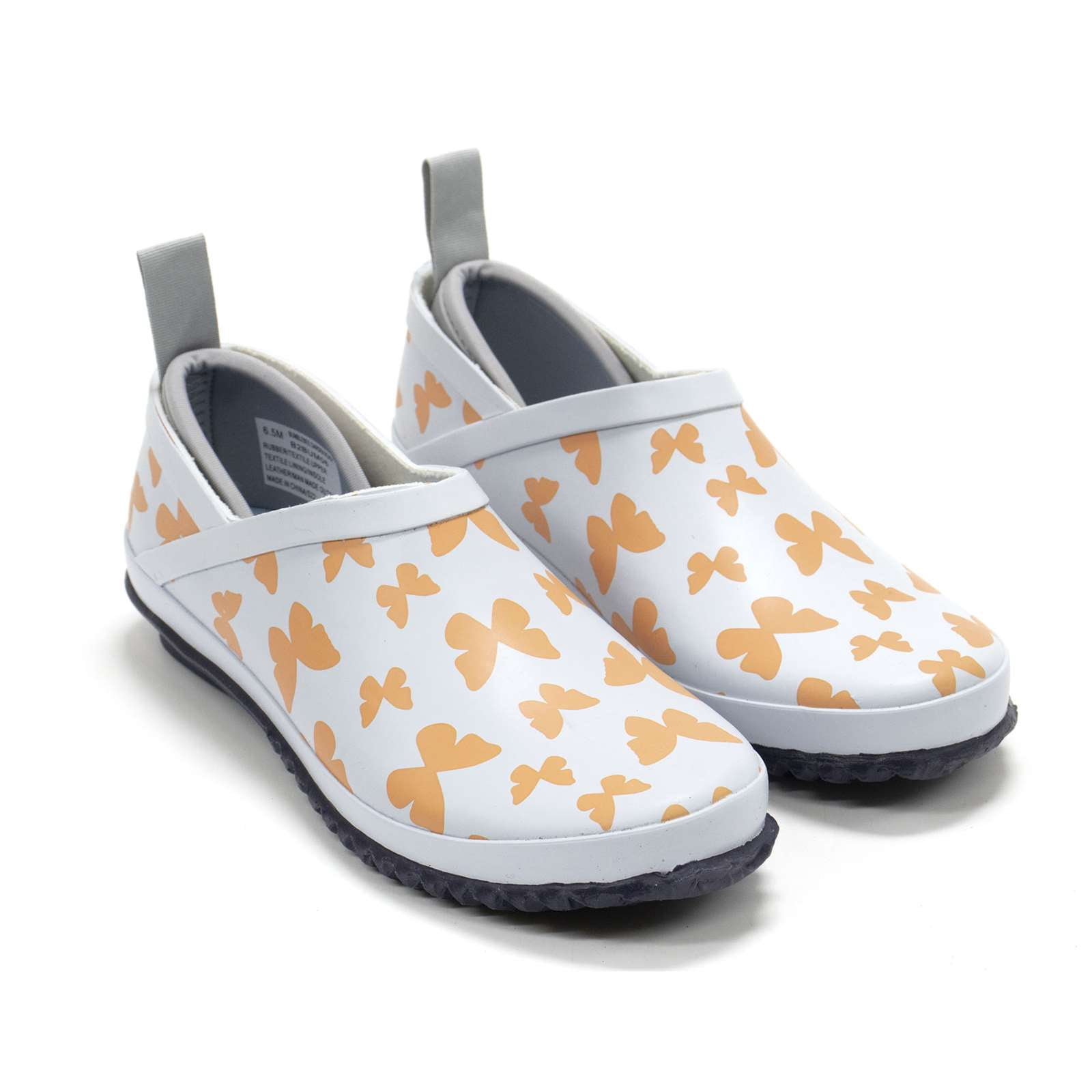JBU By Jambu Women's Bumblebee Garden Rain Shoe - Waterproof Low-Cut Duck Shoe For Summer