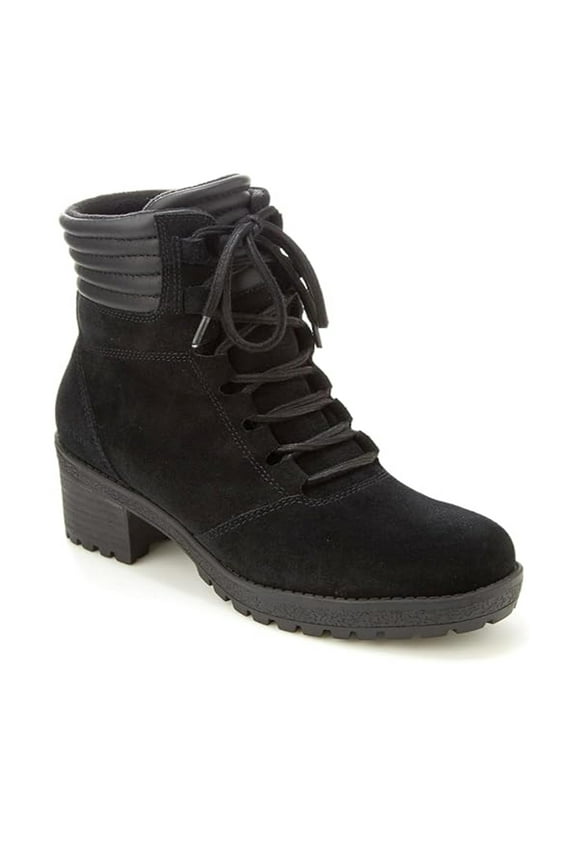 Women's Douglas Boot Black Suede 6