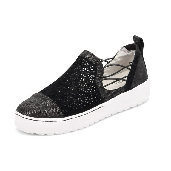 Jambu Women's Erin Slip On Shoes, Black,9 W US