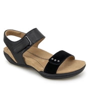 Jambu Womens Morgan Sandals Black - J4MOR01