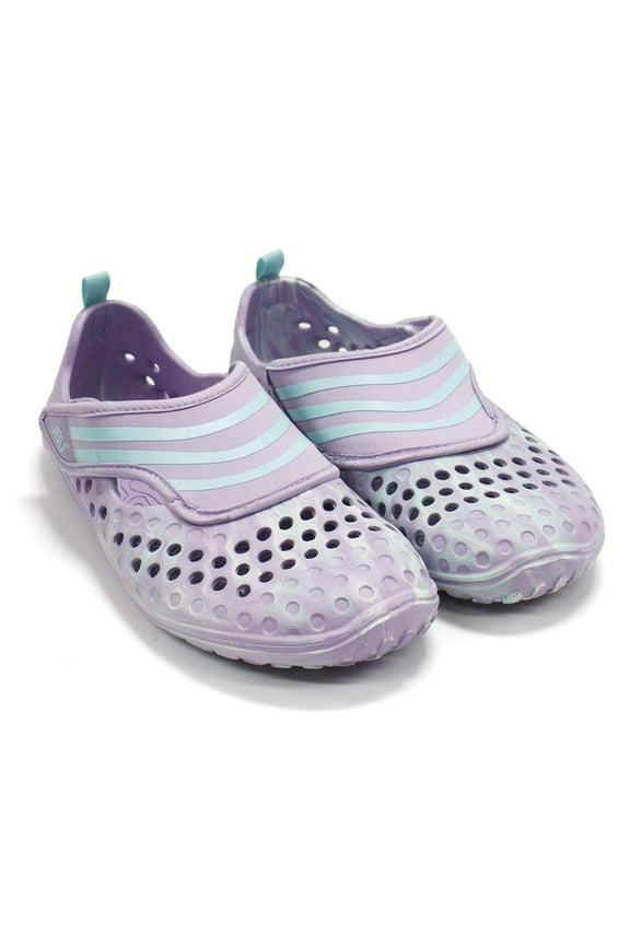 Women's Waterfall Water Ready Slip-On Flats, Purple \ Tie Dye Print,8 M US