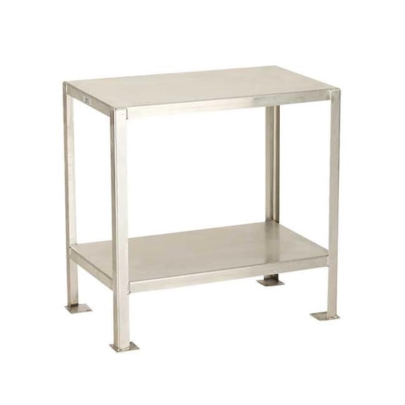 Jamco Fixed Work Table,SS,36" W,24" D XW236