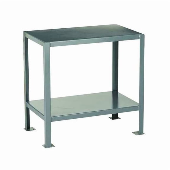 Jamco Fixed Work Table,Steel,24" W,18" D WS124GP
