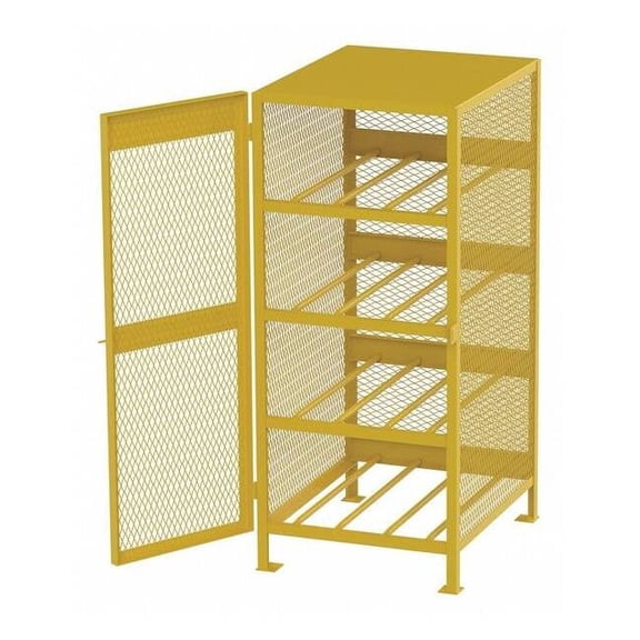 Jamco Gas Cylinder Cabinet,33x40,Capacity 8 CH080YP