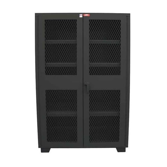 Jamco Shelving Cabinet,78" H,36" W,Black DJ136BL