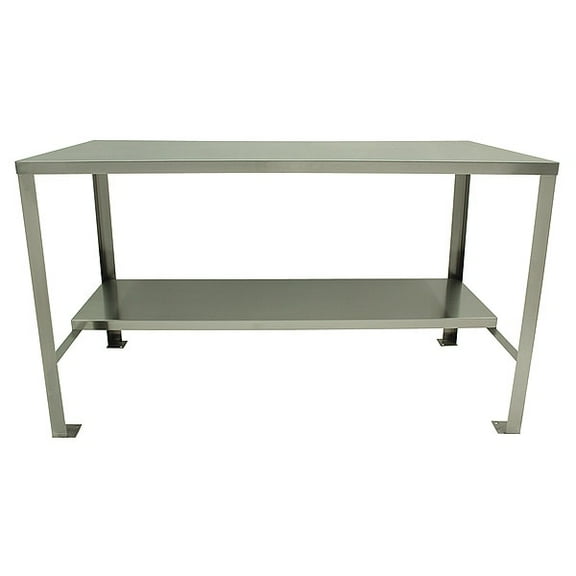 Jamco Workbenches, Stainless Steel, 72" W, 35" Height, 1500 lb., Straight YE372