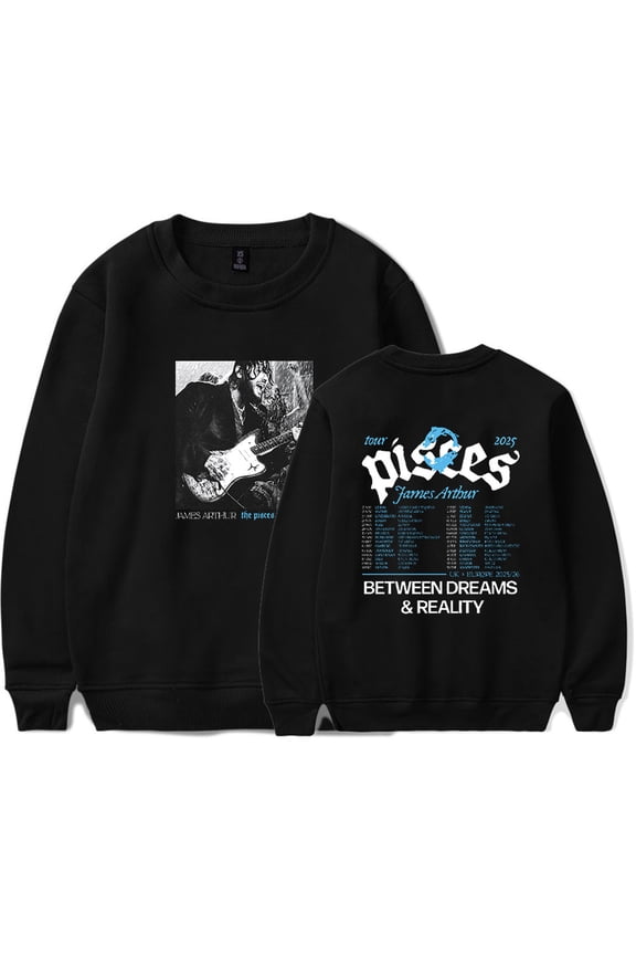 Jame Arthur Men/Women Long Sleeve Crew Neck Sweater Men/Women Longsleeve Sweater