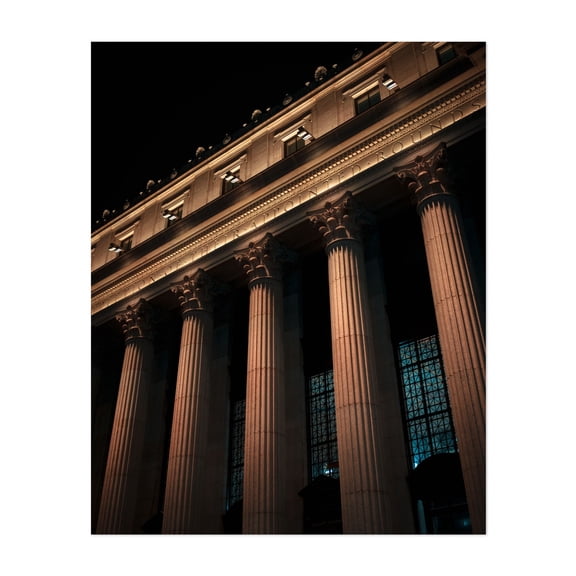 James A. Farley Building, Manhattan - Manhattan New York Photography Architecture Cityscape Unframed Wall Art Print 36 x 48 inches