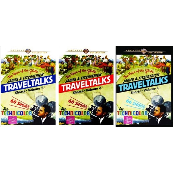 James A. FitzPatrick Traveltalks: Shorts: Volumes 1, 2 & 3 (Warner Archive Collection) (DVD-R)