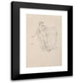 thumbnail image 1 of James Abbott McNeill Whistler 11x14 Black Modern Framed Museum Art Print Titled - The Dancing Girl (1890), 1 of 5