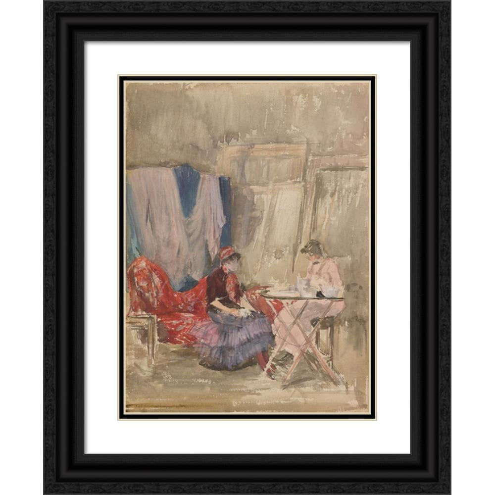 James Abbott McNeill Whistler 11x14 Black Ornate Wood Framed