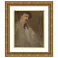 thumbnail image 1 of James Abbott McNeill Whistler 12x14 Gold Ornate Wood Frame and Double Matted Museum Art Print Titled - Portrait of Dr. William Mcneill Whistler (1871-73), 1 of 4