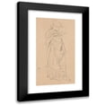 thumbnail image 1 of James Abbott McNeill Whistler 12x18 Black Modern Framed Museum Art Print Titled - The Novel, Girl Reading (ca. 1890), 1 of 5
