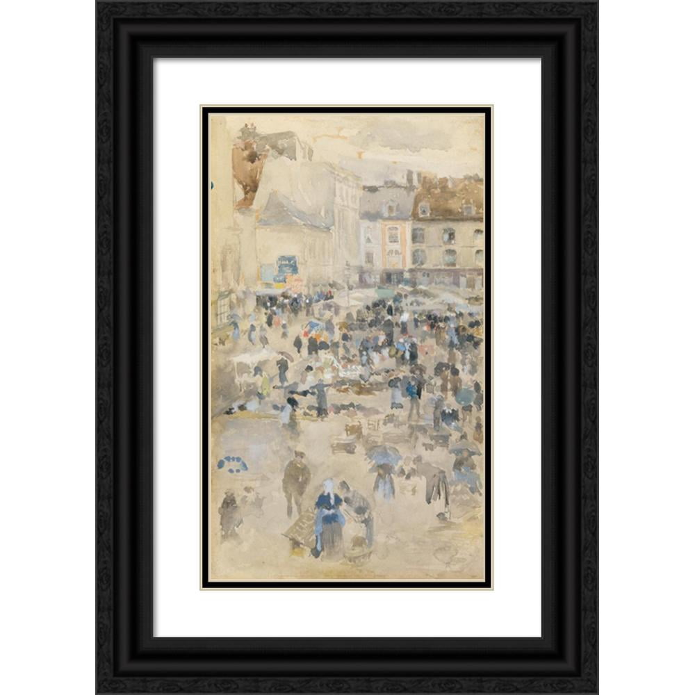 James Abbott McNeill Whistler 12x18 Black Ornate Wood Framed
