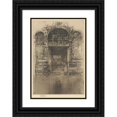thumbnail image 1 of James Abbott McNeill Whistler 14x18 Black Ornate Wood Framed Double Matted Museum Art Print Titled - The Doorway (ca. 1879), 1 of 5
