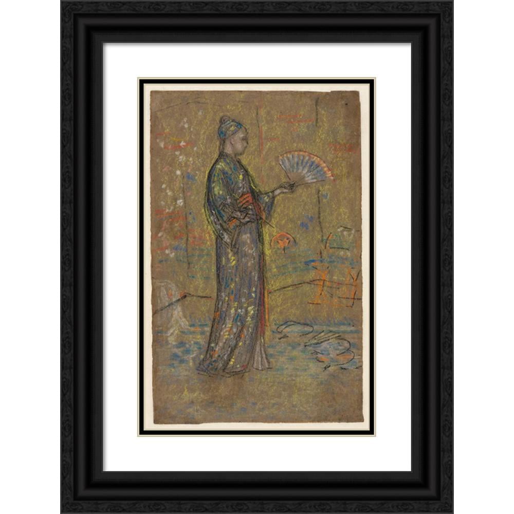 James Abbott McNeill Whistler 17x24 Black Ornate Framed Double