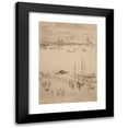 thumbnail image 1 of James Abbott McNeill Whistler 18x24 Black Modern Framed Museum Art Print Titled - Upright Venice (1879-1880), 1 of 5