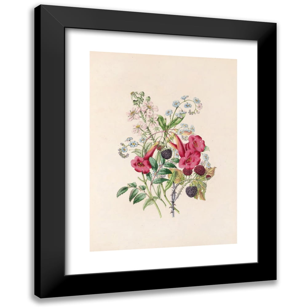 James Ackerman 11x14 Black Modern Framed Museum Art Print Titled