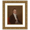 thumbnail image 1 of James Alexander Simpson 12x14 Gold Ornate Wood Frame and Double Matted Museum Art Print Titled - Thomas Davis (ca. 1815), 1 of 4
