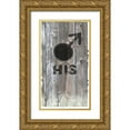 thumbnail image 1 of James, Andrea 12x18 Gold Ornate Wood Framed with Double Matting Museum Art Print Titled - His-n-Hers II, 1 of 4