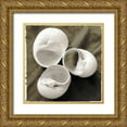 thumbnail image 1 of James, Andrea 20x20 Gold Ornate Wood Framed with Double Matting Museum Art Print Titled - Equalized Shell Trio I, 1 of 4