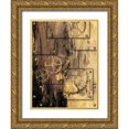 thumbnail image 1 of James, Andrea 25x32 Gold Ornate Wood Framed with Double Matting Museum Art Print Titled - New Punk VI, 1 of 4