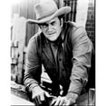 thumbnail image 1 of James Arness On Set Of Gunsmoke Black And White Photo Print (16 x 20) - Item # MVM51854, 1 of 1