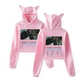thumbnail image 1 of James Arthur Cat Ear Fashion Trendy Women's Short Hoodie Sportswear, 1 of 2