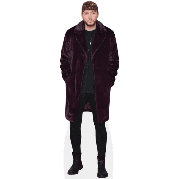 James Arthur (Coat) Lifesize Cardboard Cutout Standee