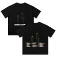 thumbnail image 1 of James Arthur Merch Short Sleeve Tops Cotton Loose Men's & Women's Crew Neck T-Shirt, 1 of 8