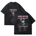 thumbnail image 1 of James Arthur Merch T-shirt Merch retro cotton fashion T-shirt men's and women's casual short sleeved top, 1 of 5