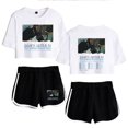 thumbnail image 1 of James Arthur Summer fashion trend women's short sleeved shorts set, 1 of 3