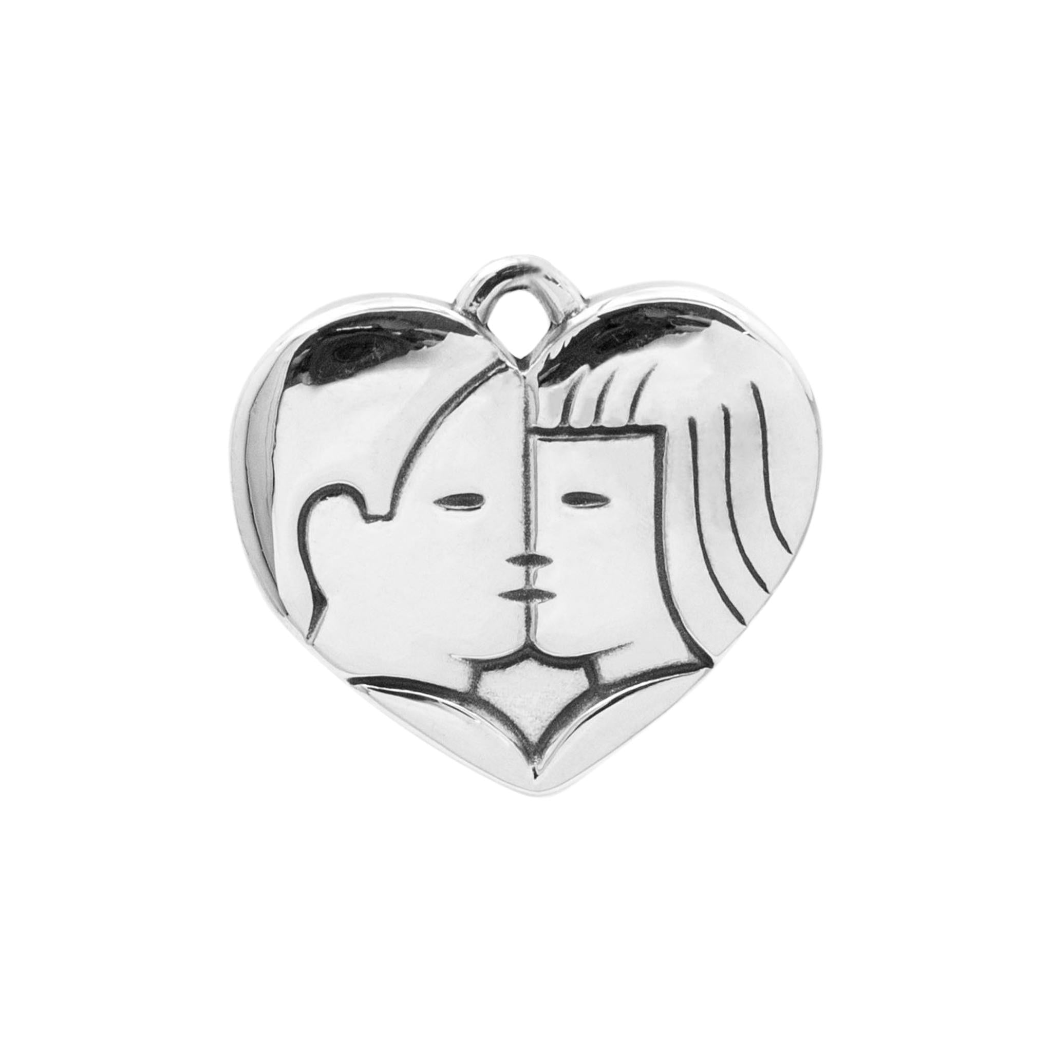 James avery sterling silver retired love sale charm