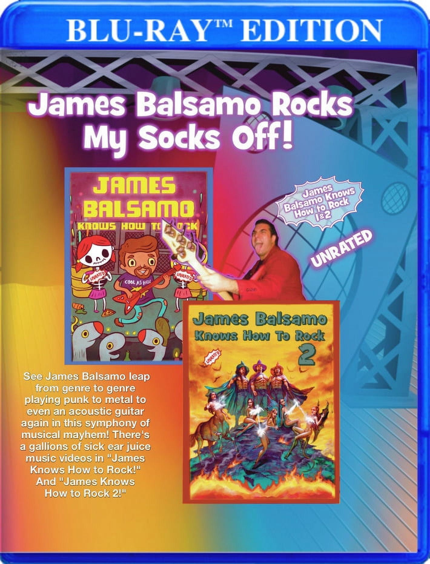 James Balsamo Rocks My Socks off Double Pack! [Blu-ray]