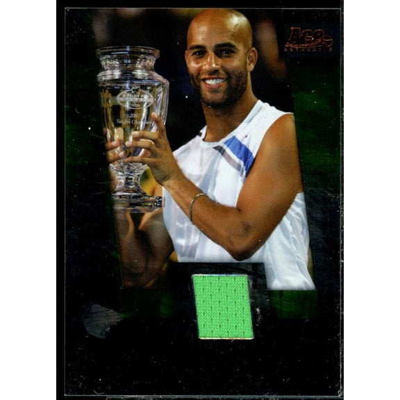 James Blake Card 2008 Ace Authentic Grand Slam Jerseys Bronze #JC8