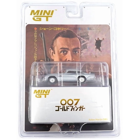 James Bond 007 - Aston Martin DB5 “Goldfinger” Japanese Blister Packaging 1/64 DieCast by Mini Gt price history and forecast - MINIGT MGT00900-007J