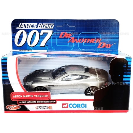 James Bond 007 Die Another Day Aston Martin Vanquish Car 2002 Corgi #TY07501 NEW