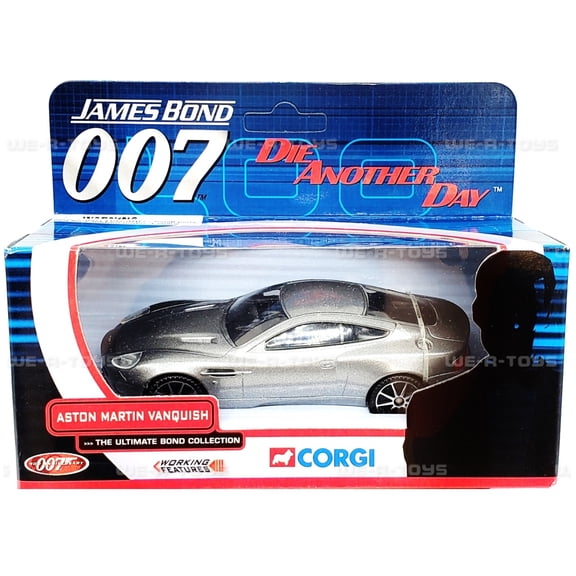 James Bond 007 Die Another Day Aston Martin Vanquish Car 2002 Corgi #TY07501 NEW