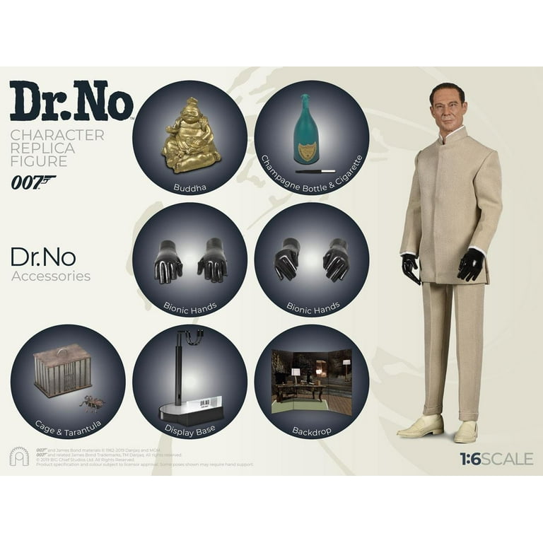 James Bond 007 Dr No Doctor No 1:6 Scale Figure Big Chief Studios 