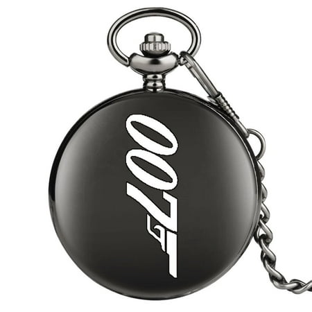 James Bond 007 Logo Pendant Pocket Watch
