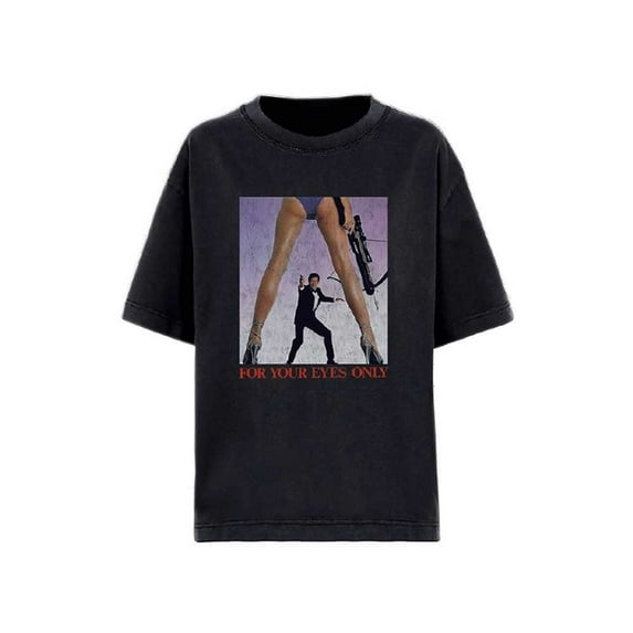 James Bond 007 Unisex T-Shirt For Your Eyes Only (X-Large)