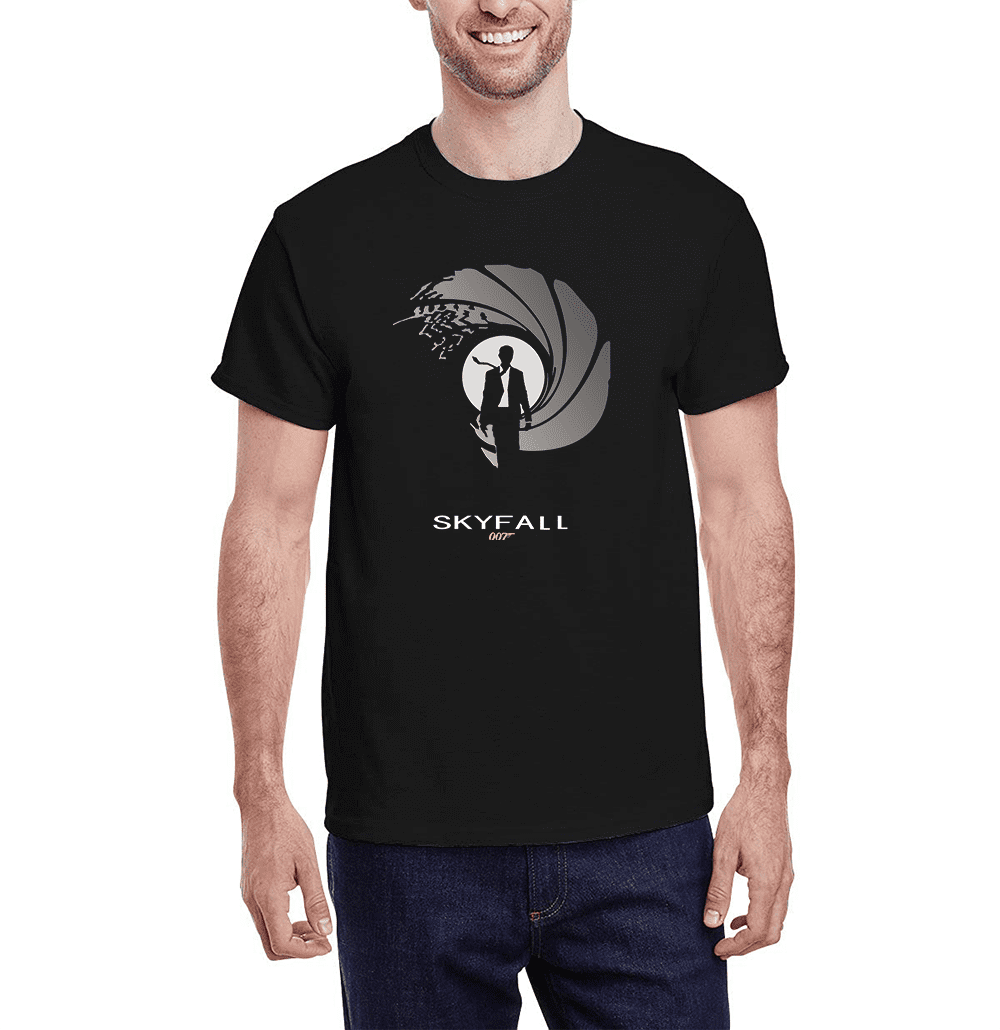 James Bond 007 Unisex shirt, Skyfall Movie T shirt, MI6 agent James Bond  shirt.