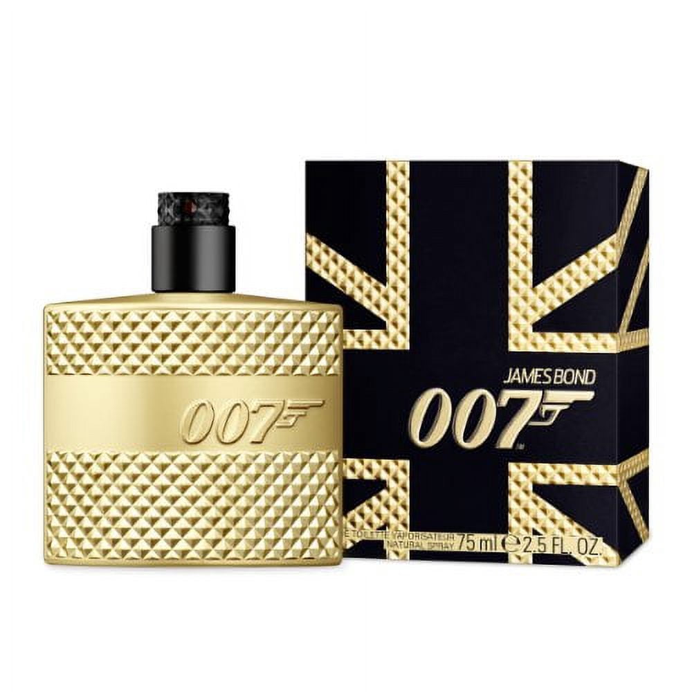 James Bond 007MTS25LE 2.5 oz 007 Eau De Toilette Spray Gold Edition for ...