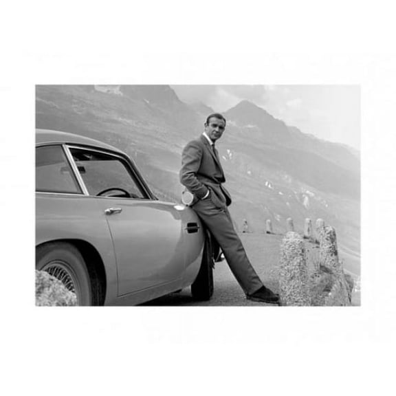 James Bond - Aston Martin Laminated Poster (32 x 24)