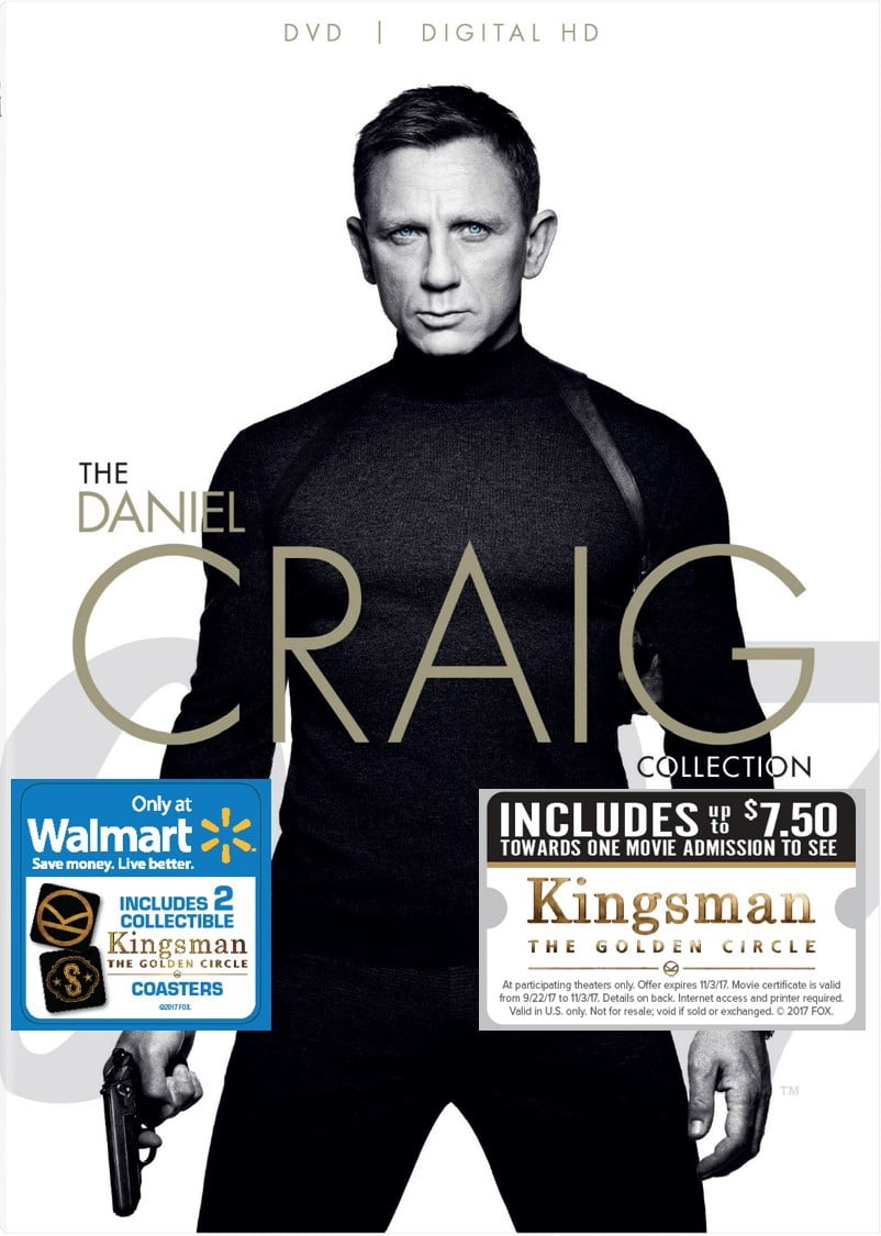 007　James Bond　DVD James Bond: Daniel Craig / Spectre (DVD) (Walmart Exclusive